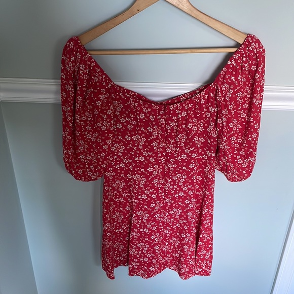 Reformation Mini Floral Dress - Picture 2 of 3